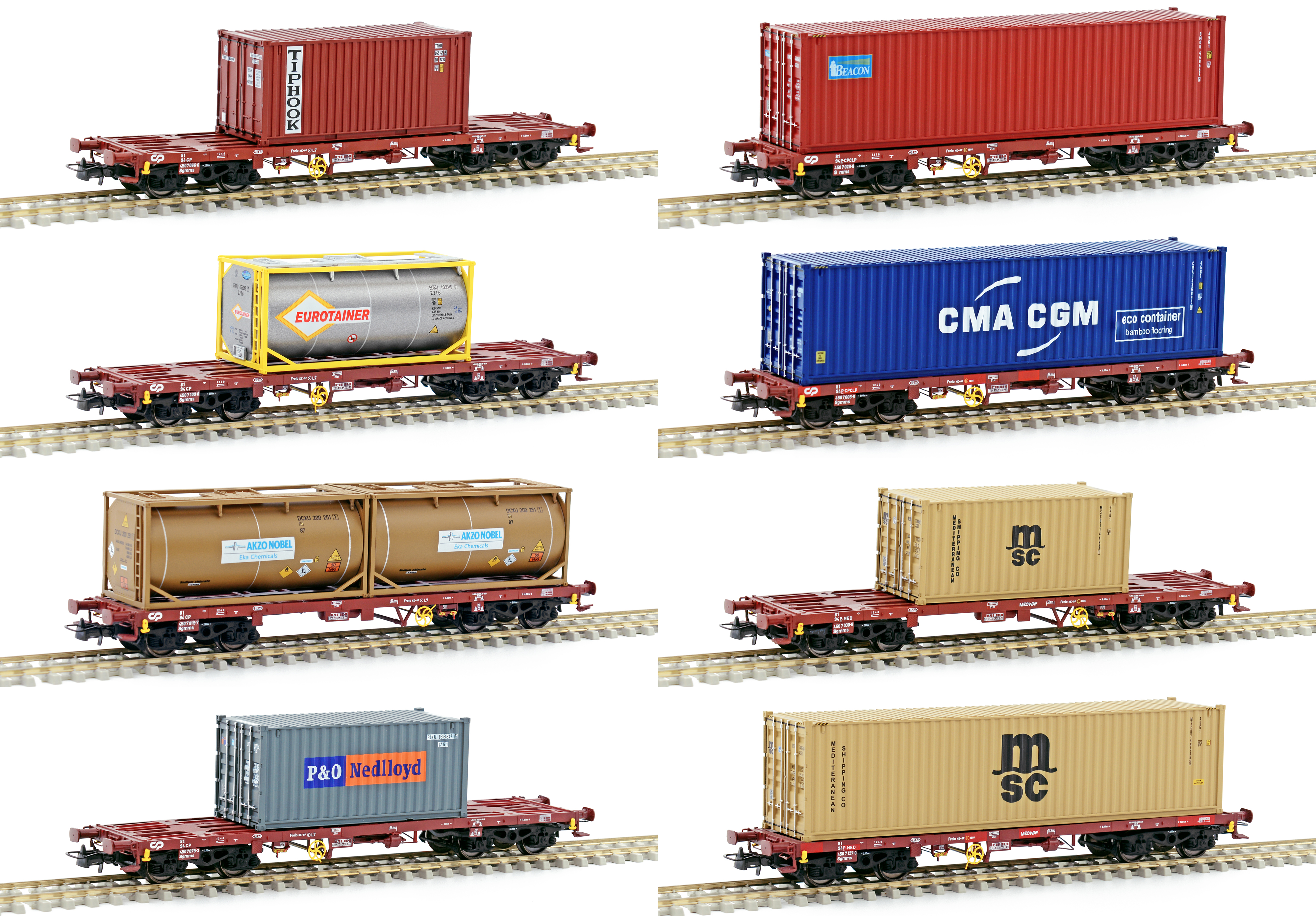 Sgmms container wagons