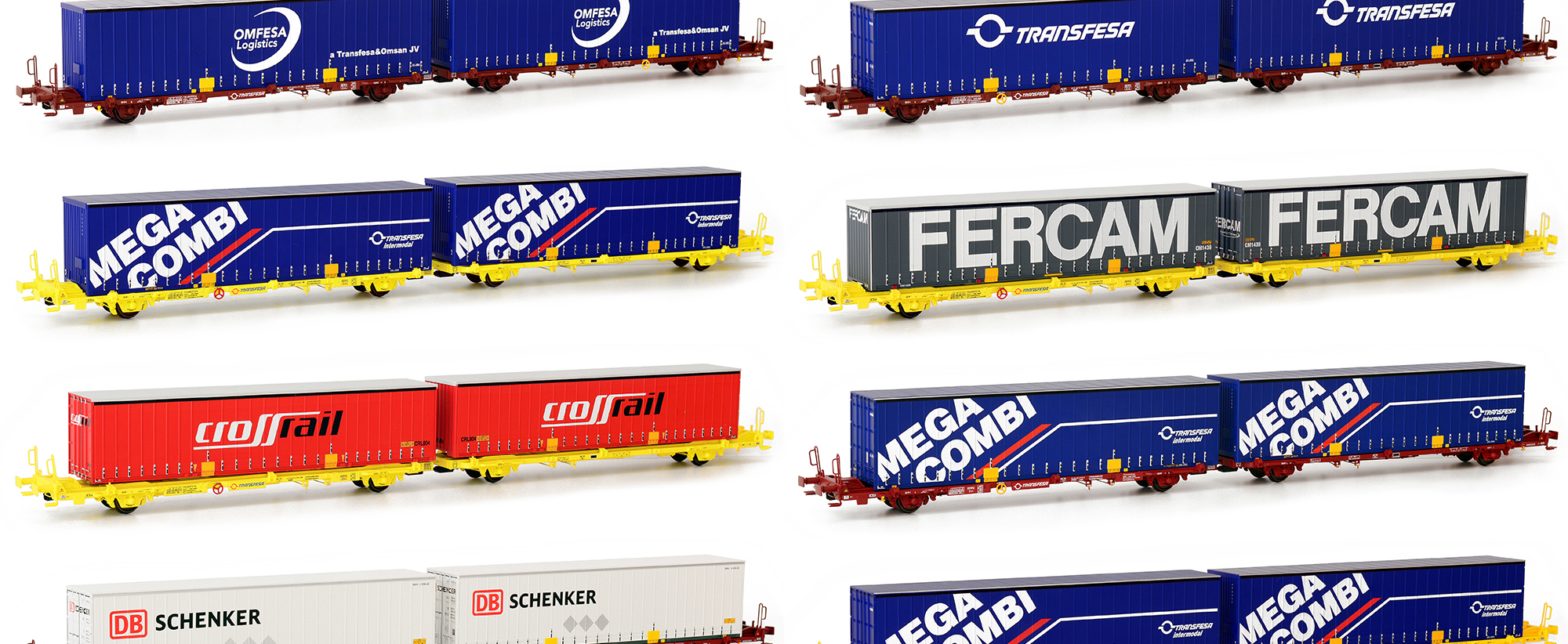 Laagrss wagons and Intermodal Swap Bodies