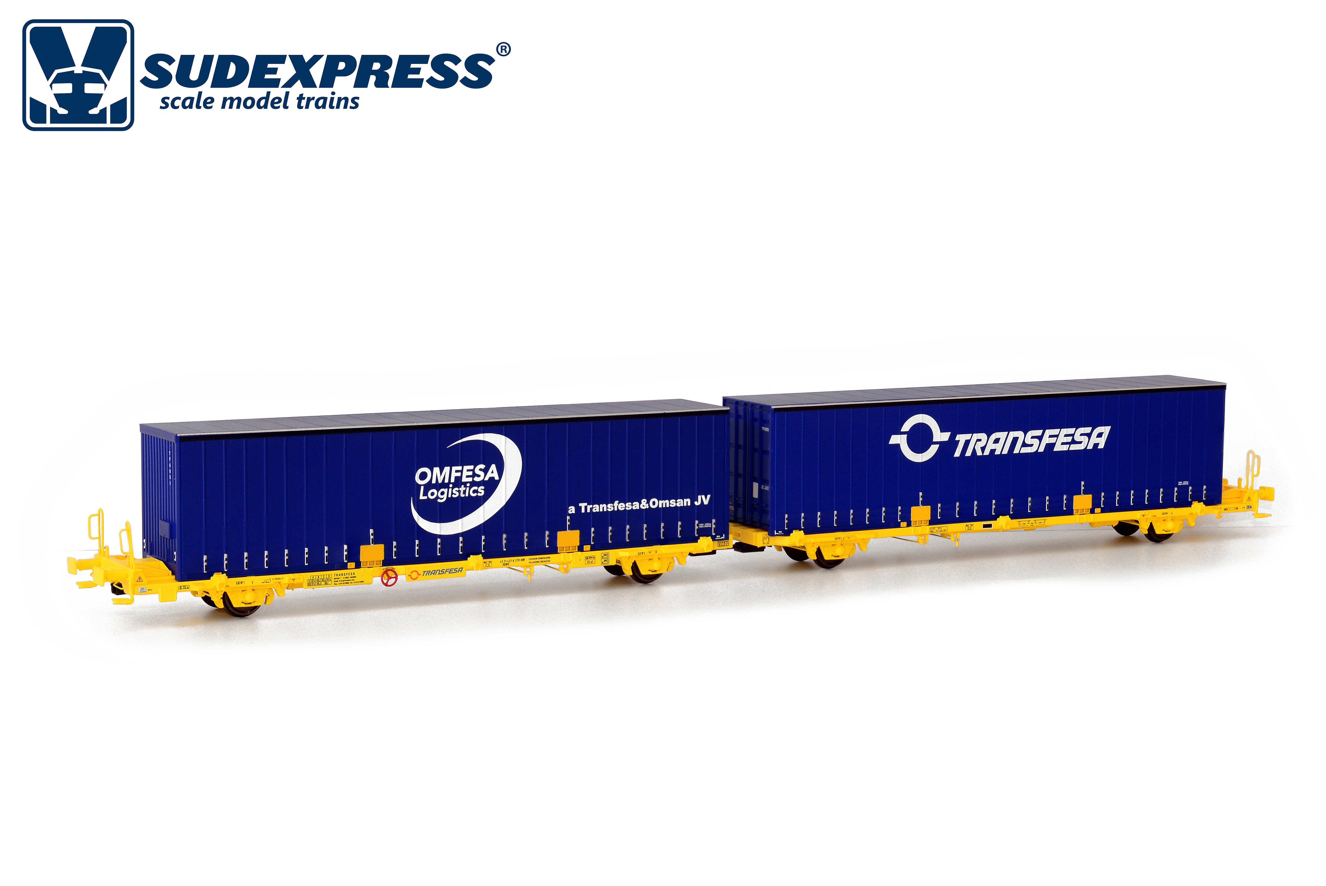 Sudexpress 40217 H0 Containerwagen Typ Laagrss Transfesa Schenker DB DC Sudexpress 40217 H0 Containerwagen Typ Laagrss Transfesa Schenker DB DC