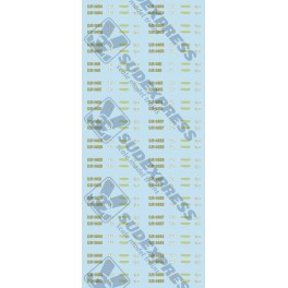 Decal Sheet for CP 1400